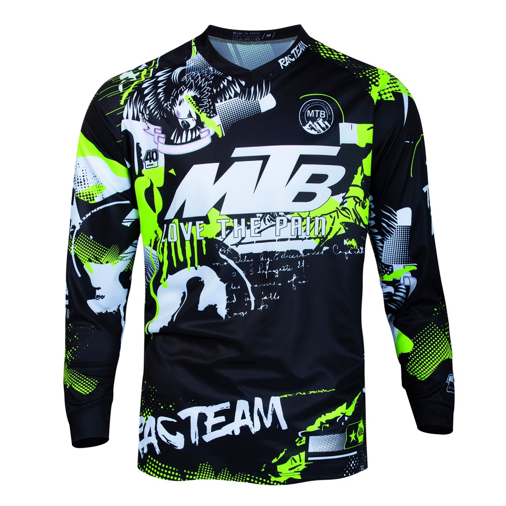 MTB Mountain Bike Long-Sleeve  - огляд і ціна Cycling Gear Jersey