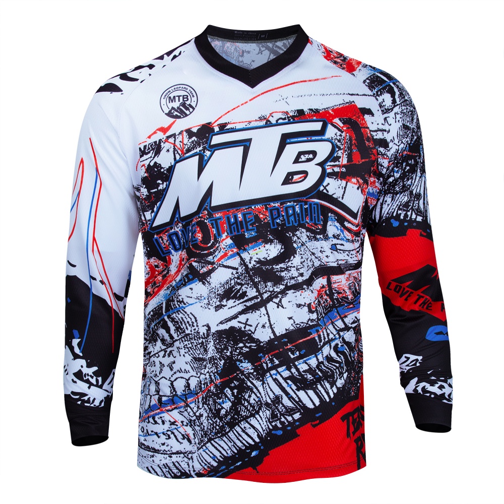 MTB Mountain Bike Long-Sleeve  - огляд і ціна Cycling Gear Jersey